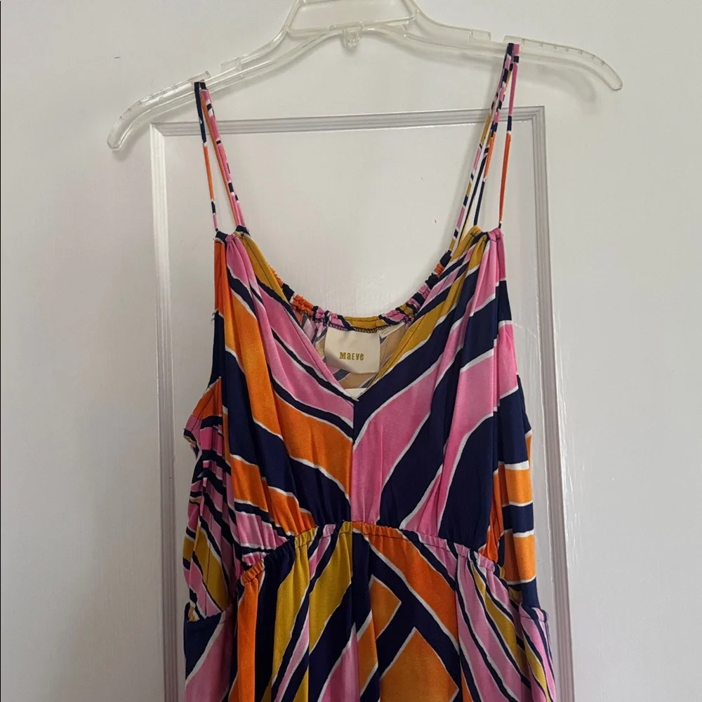 Maeve Finley wide legged Pink and Orange Jumper sz 14 - Picture 3 of 5